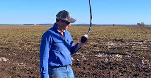 Will Ronald found that he could still use less water and get a reasonable outcome thanks to LEPA Close Spacing