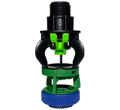 LDN with (green) Wide Spray Bubbler Pad