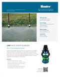 Folha de LDN Wide Spray Bubbler